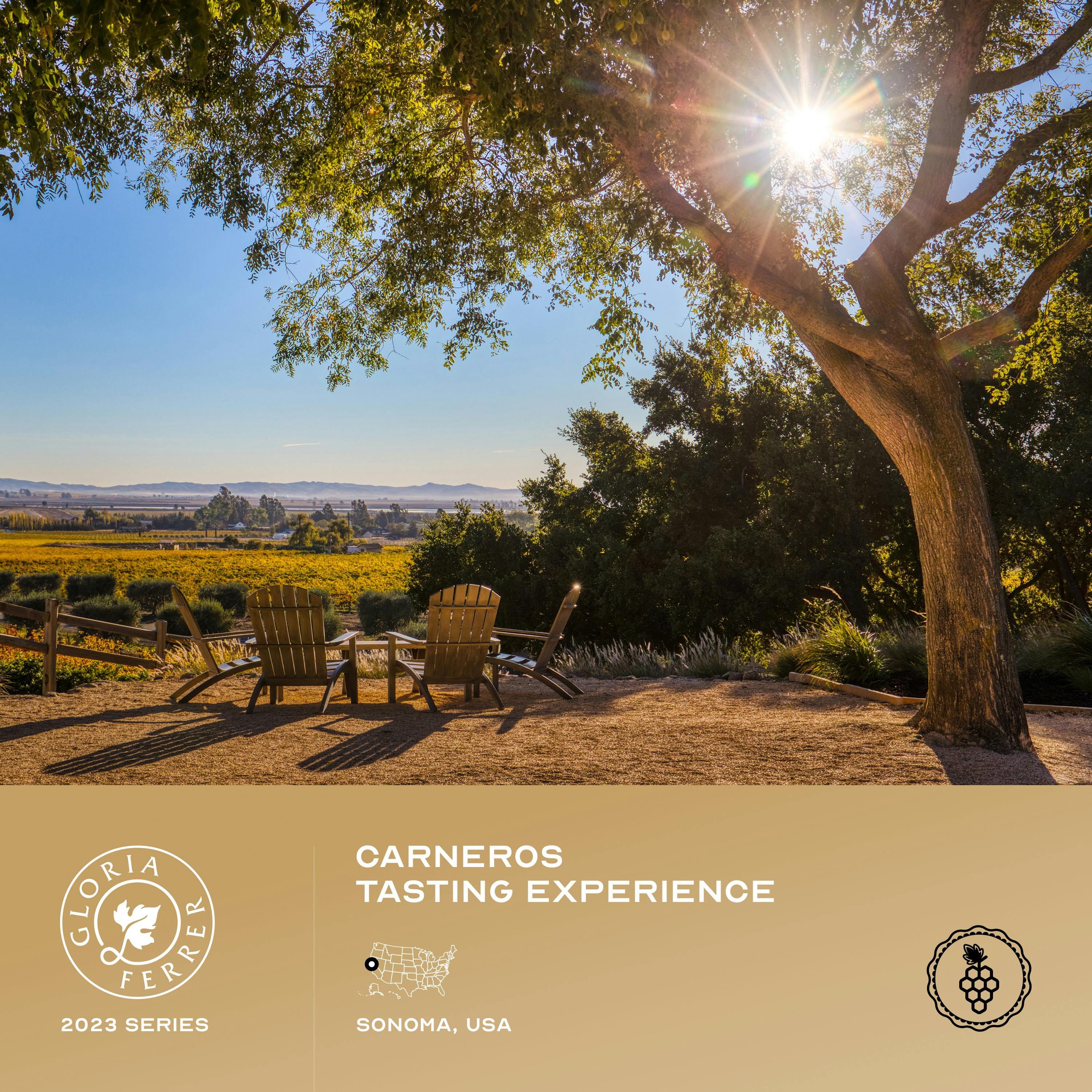 Gloria Ferrer Caves & Vineyards - Carneros Tasting Experience #172