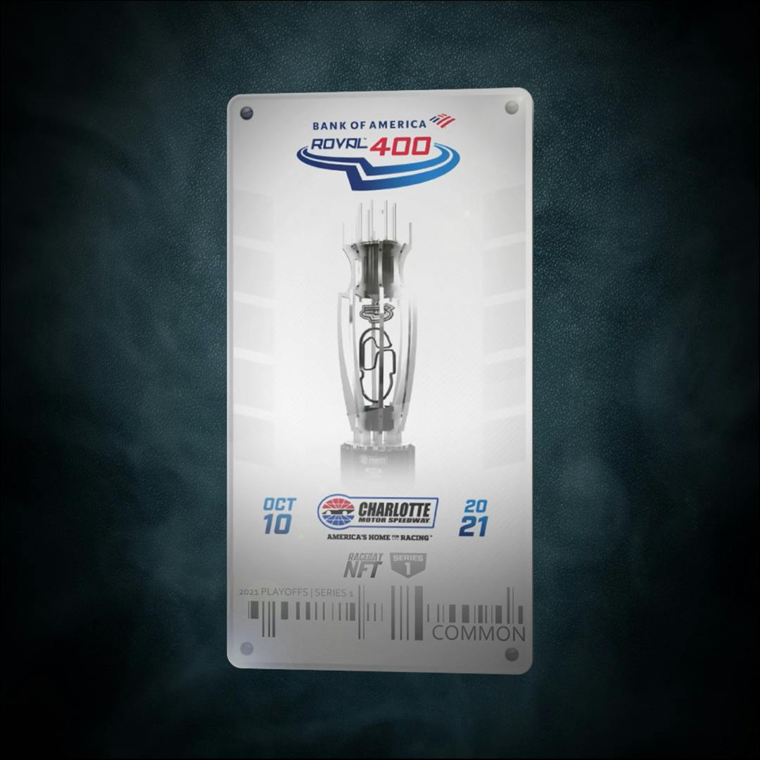 Commemorative Ticket: 2021 Bank of America ROVAL 400 (Common)