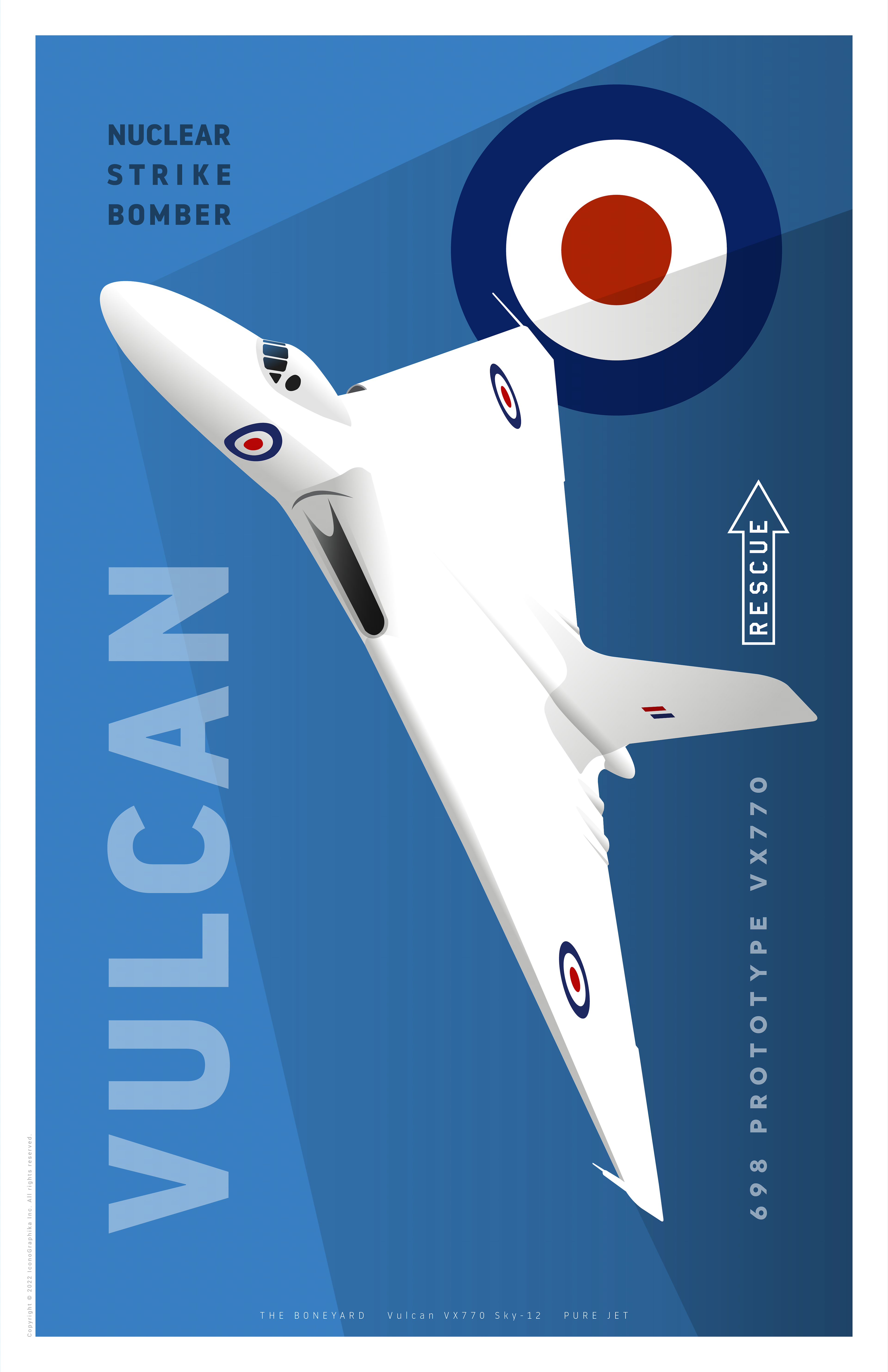 AIRCRAFT | PURE JET | VULCAN VX770 | SKY-12