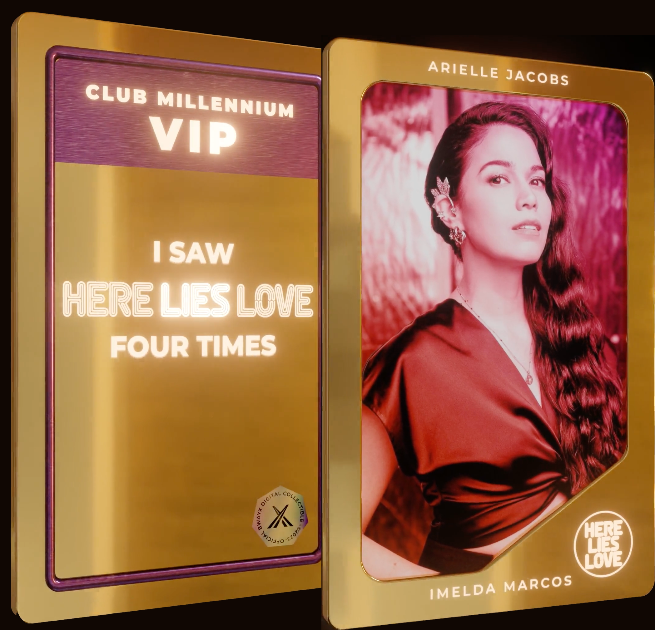 Here Lies Love - VIP Show Pass