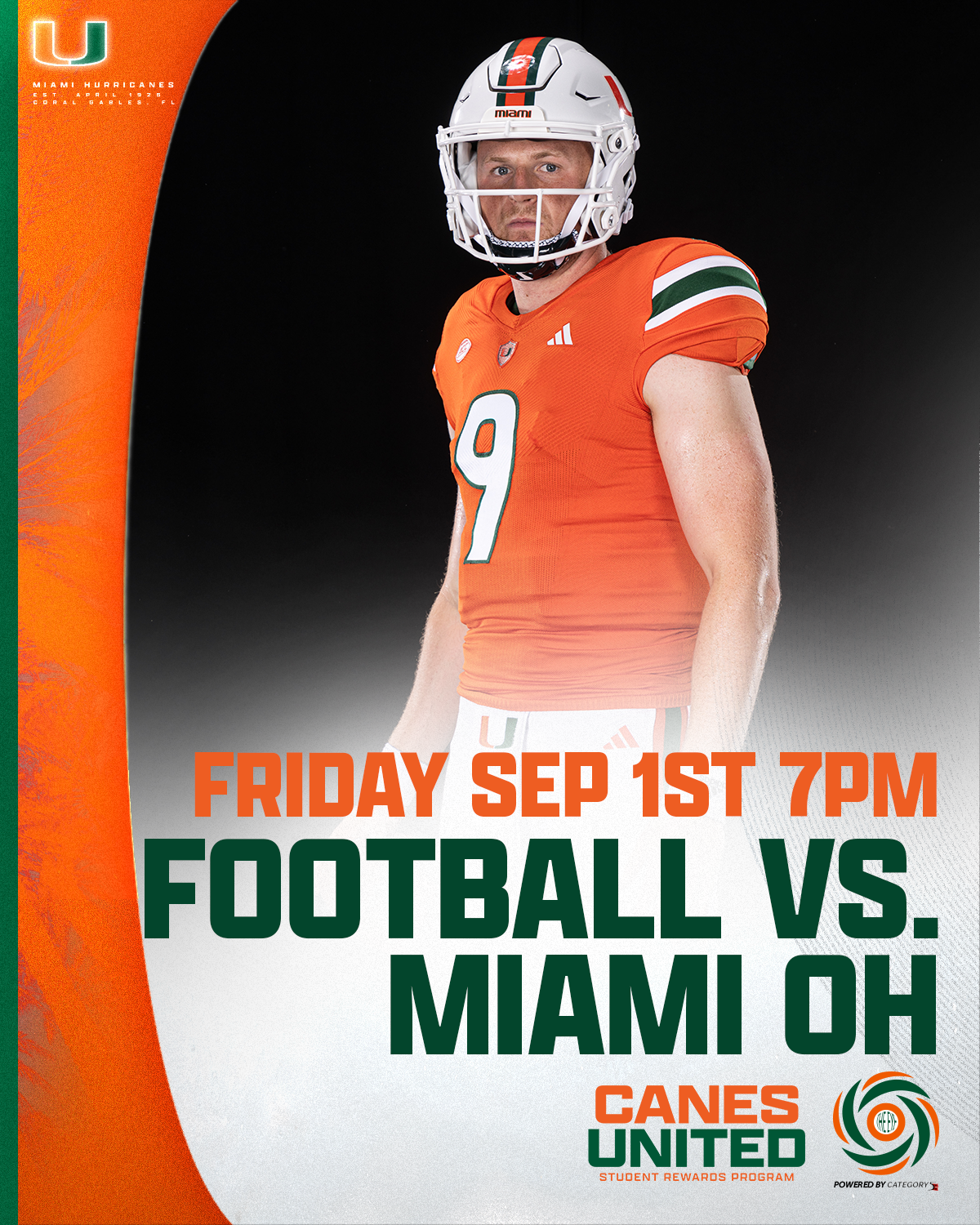 Football vs Miami "OH"