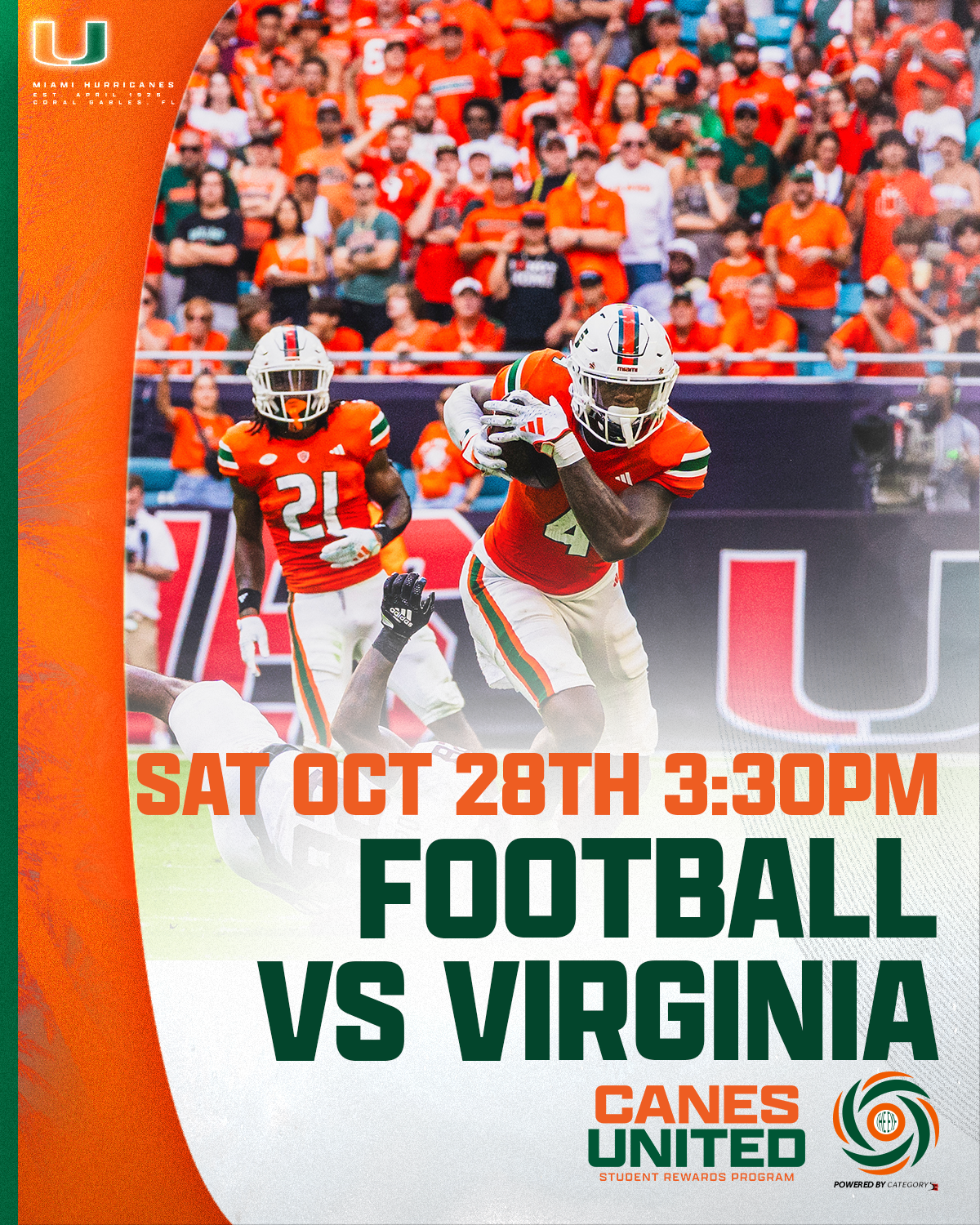 Football vs Virginia 2023