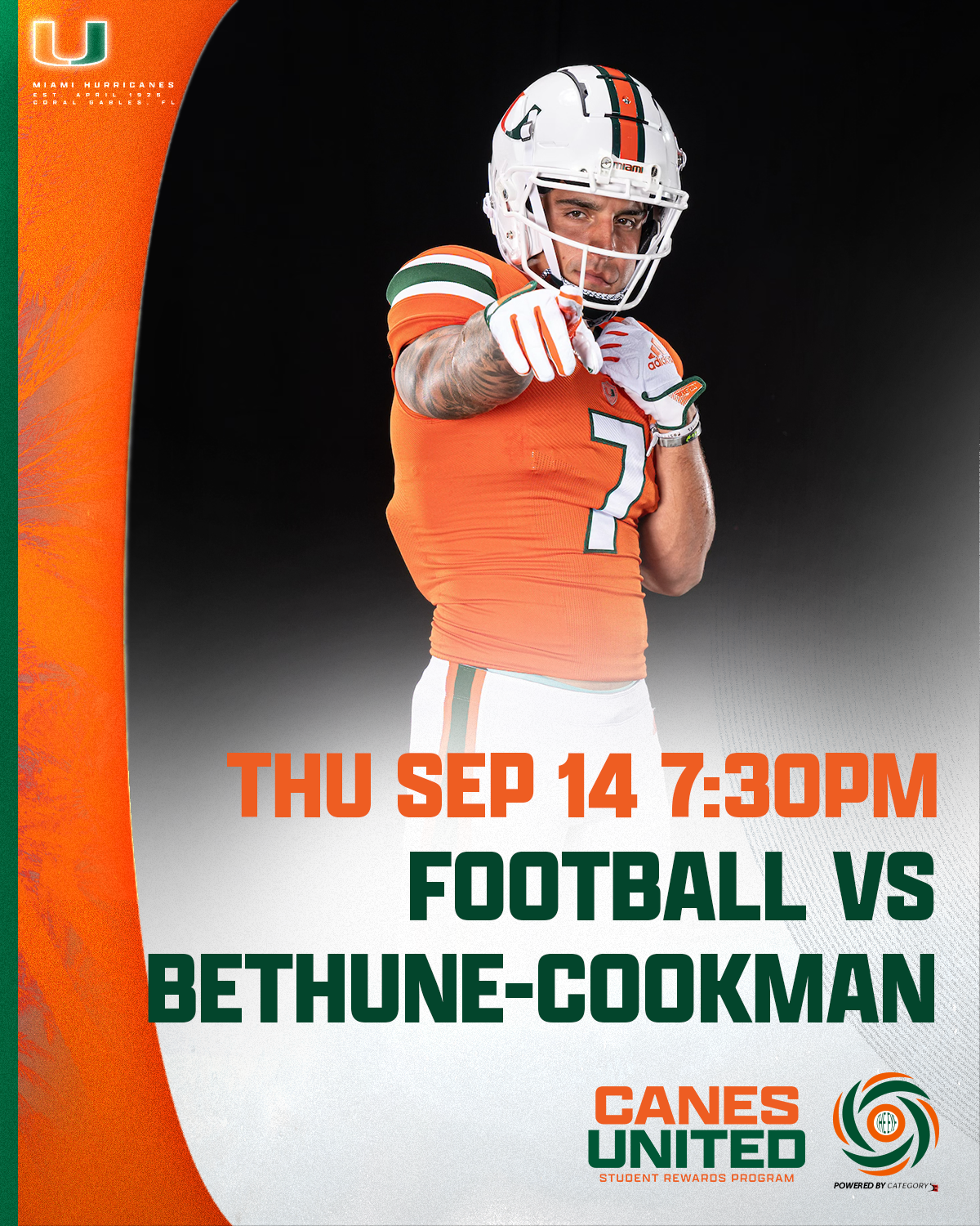 Football vs Bethune-Cookman