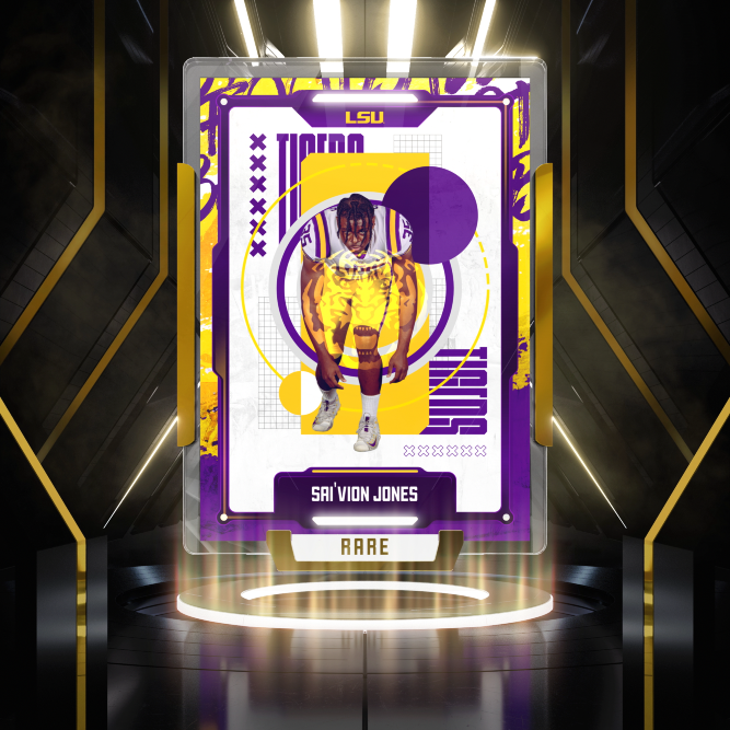 Rare Sai'vion Jones 2022 Player Card