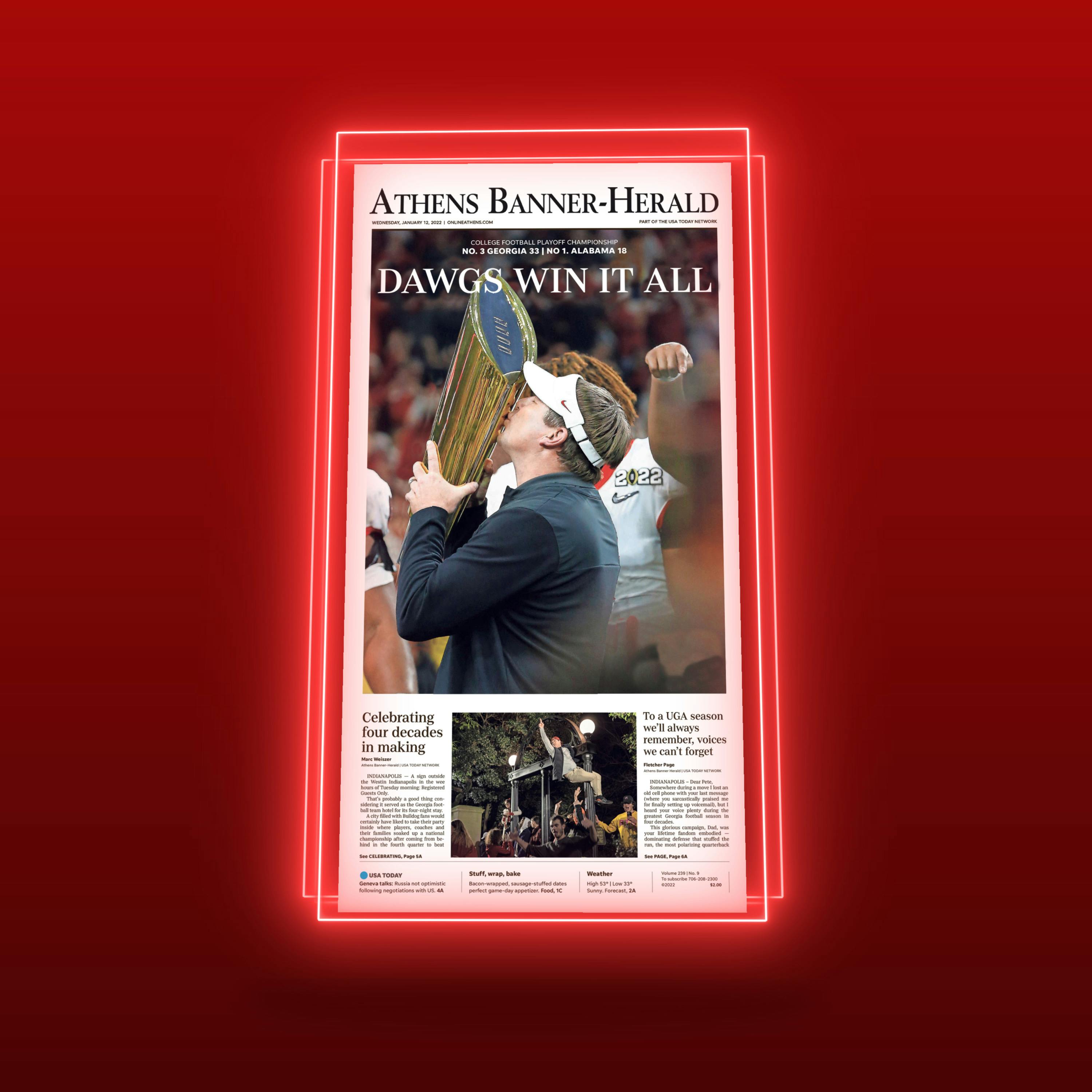 Athens Banner Herald Natty Cover V1